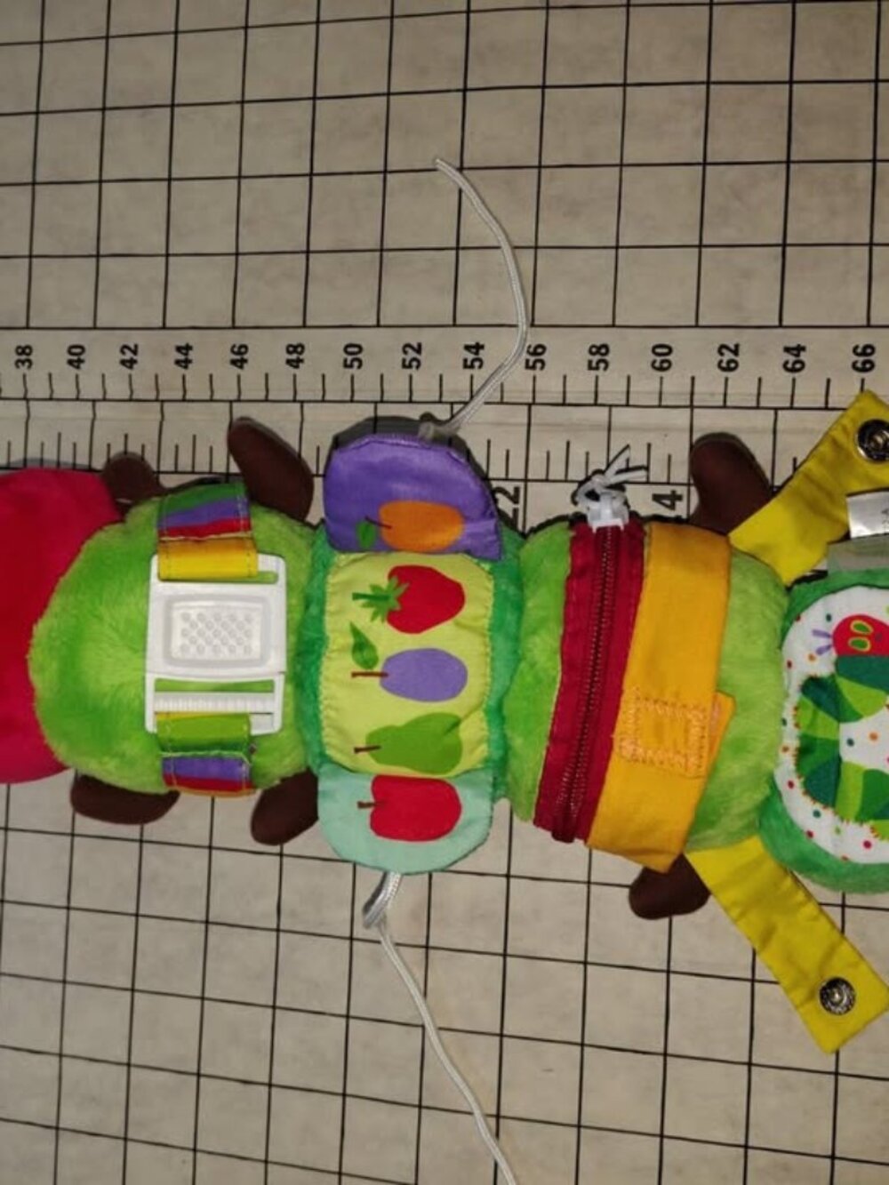 World of Eric Carle The Very Hungry Caterpillar Learn to Dress Activity Plush